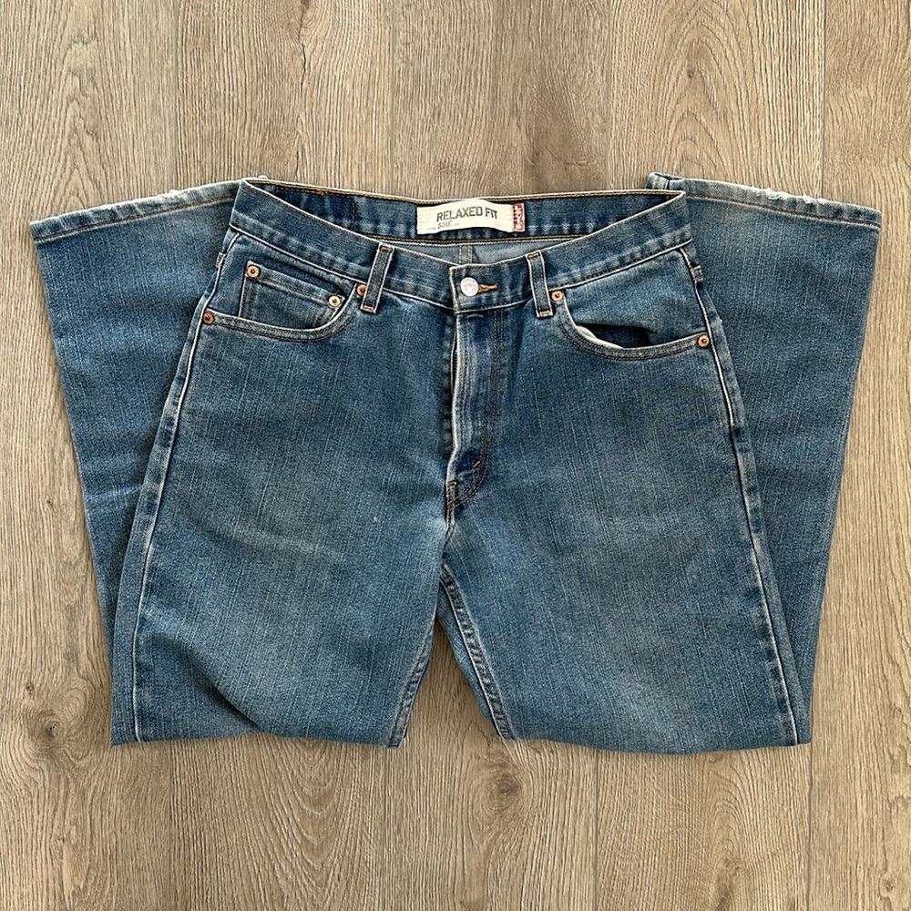 Mens Levis 550 denim jeans - Size 30 x 29